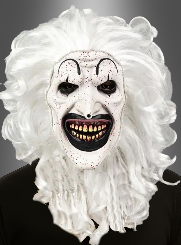 Artikelbild 1 des Artikels “Schwarz-weiße Clown Maske mit Haaren “