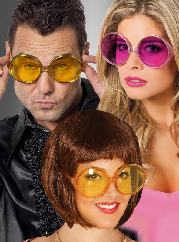 Artikelbild 1 des Artikels “70er Partybrille mit großen Gläsern “