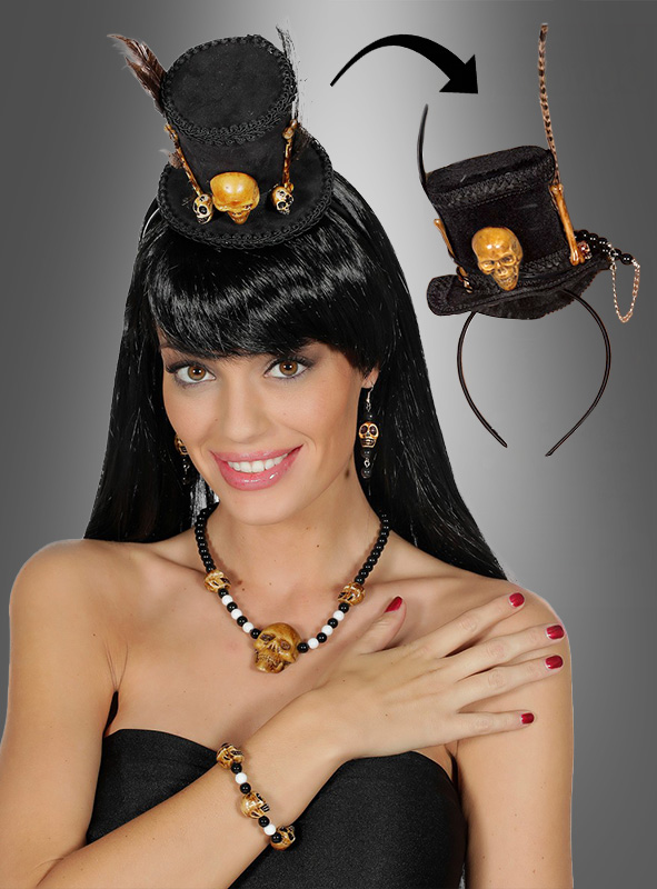 Product image 1 of the product “Voodoo Set Jewelry with Top Hat ”