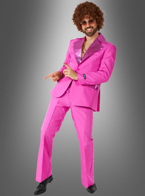 Product image 1 of the product “Pink Disco Suit for Men ”