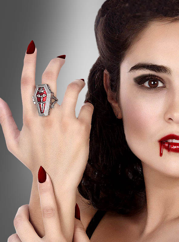 Artikelbild 1 des Artikels “Giftring in Sargform für Vampire “