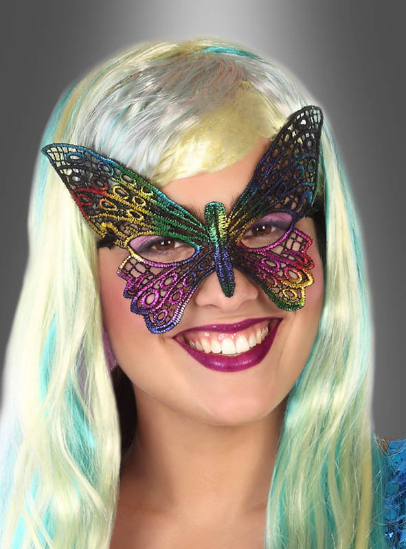 Artikelbild 1 des Artikels “Augenmaske Schmetterling bunt “