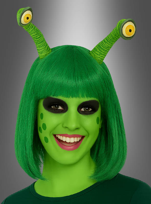 Product image 1 of the product “Alien Eyes Headband Unisex green ”