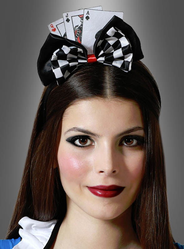 Product image 1 of the product “Casino Headband with Poker Cards ”