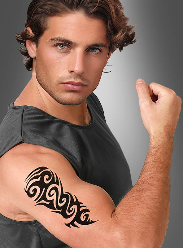 Artikelbild 1 des Artikels “Tattoo Abziehbild 9,5x18,5cm Trible “