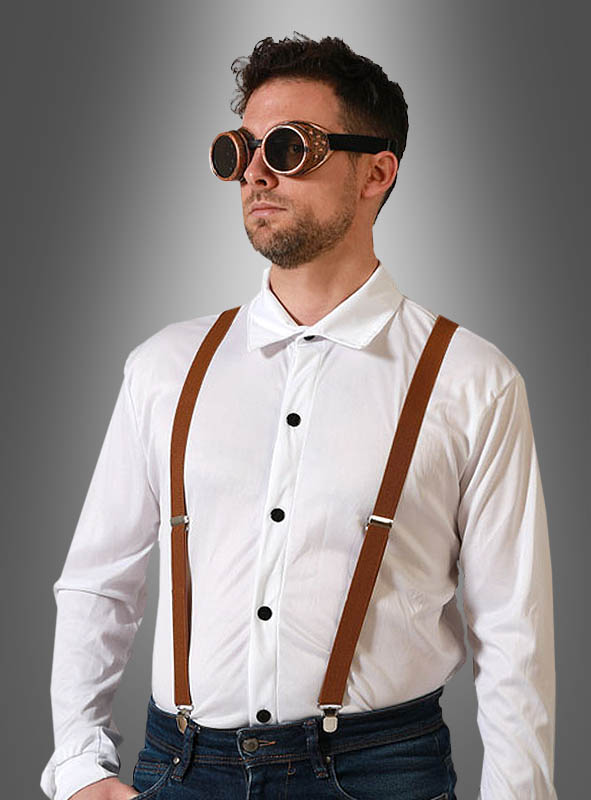 Artikelbild 1 des Artikels “Steampunk Set Brille und Hosenträger “