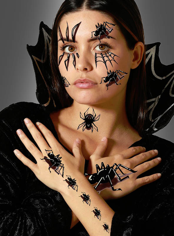 Artikelbild 1 des Artikels “Große Spinnen Tattoos Halloween “