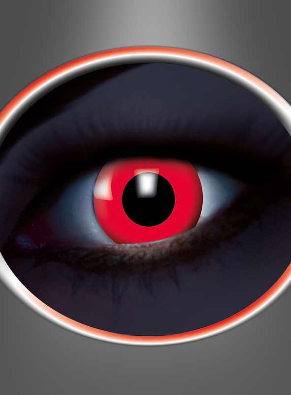 Product image 1 of the product “1 Month Contact Lenses UV Flash Red ”