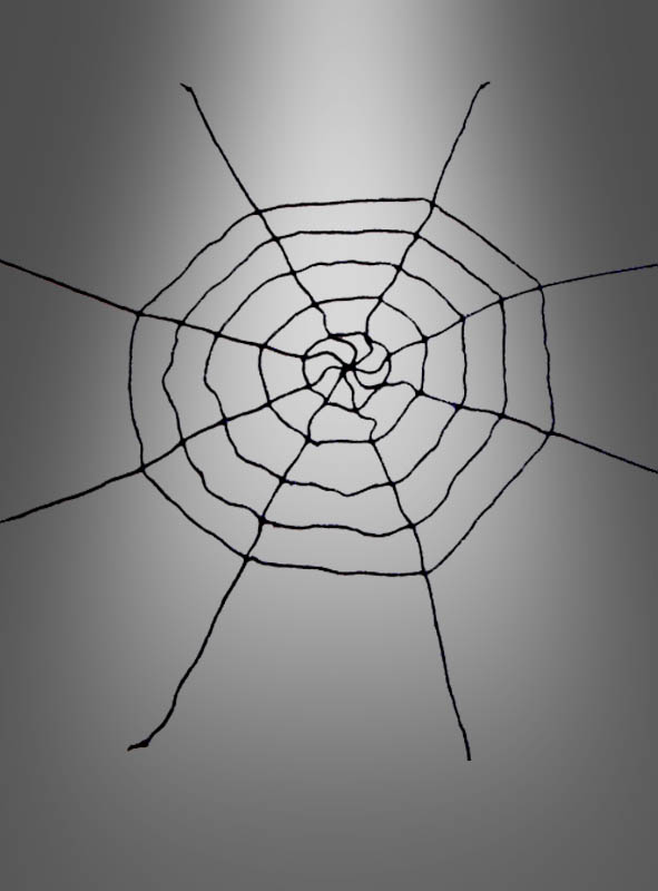 Artikelbild 1 des Artikels “Elastisches 250cm Spinnennetz schwarz “