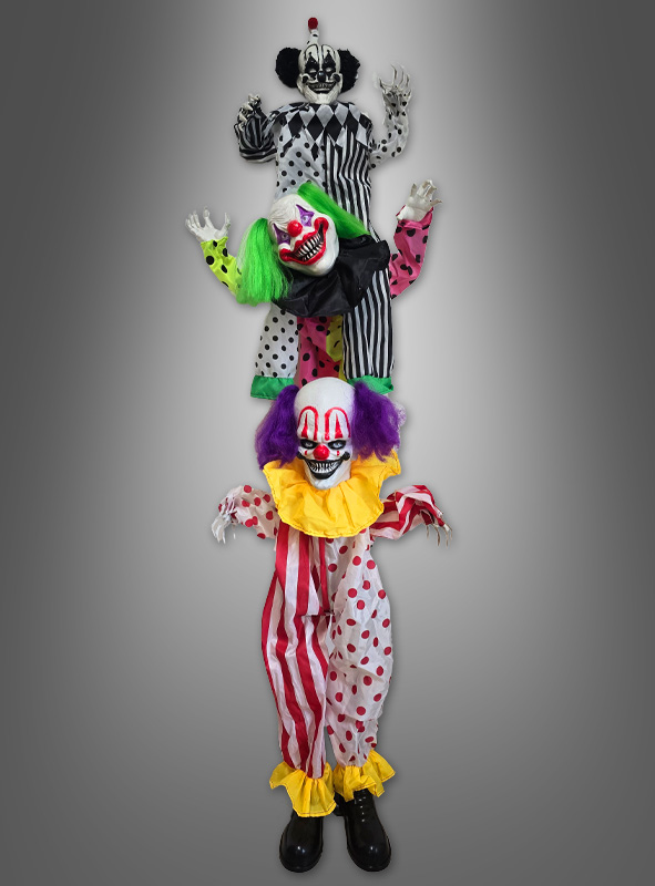 Artikelbild 1 des Artikels “Clown Deko Akrobaten 180cm animiert mit Bewegungsmelder “