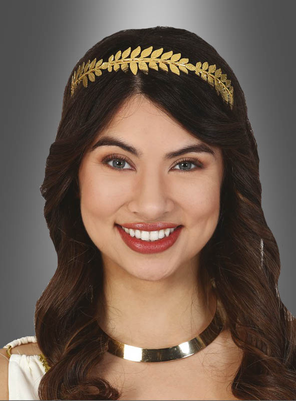 Artikelbild 1 des Artikels “Goldener Lorbeerkranz aus Metall “