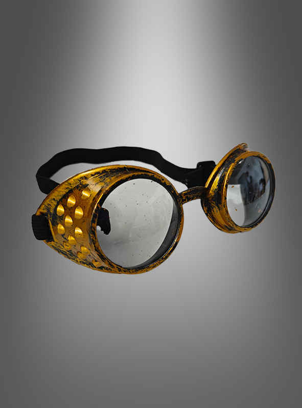 Product image 1 of the product “Steampunk Goggles gold ”