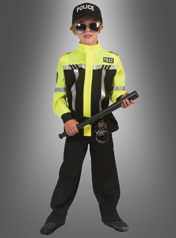 Artikelbild 1 des Artikels “Polizei Kostüm für Kinder gelb-schwarz “