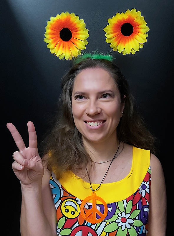 Artikelbild 1 des Artikels “Haarreif mit Sonnenblumen “