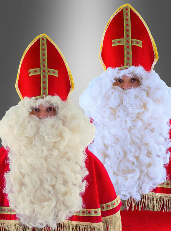 Artikelbild 1 des Artikels “Deluxe Bischof Nikolaus Bart und Perücke “