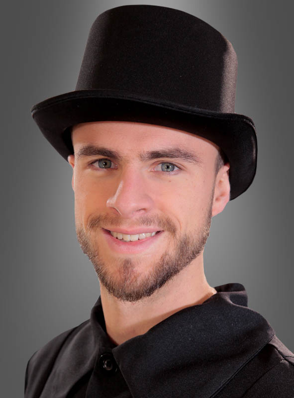 Product image 1 of the product “Deluxe Satin Top Hat black ”