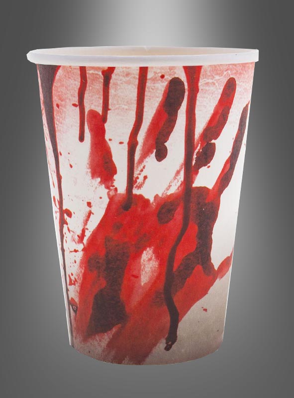 Product image 1 of the product “Halloween 6 Bloody Paper Cups ”