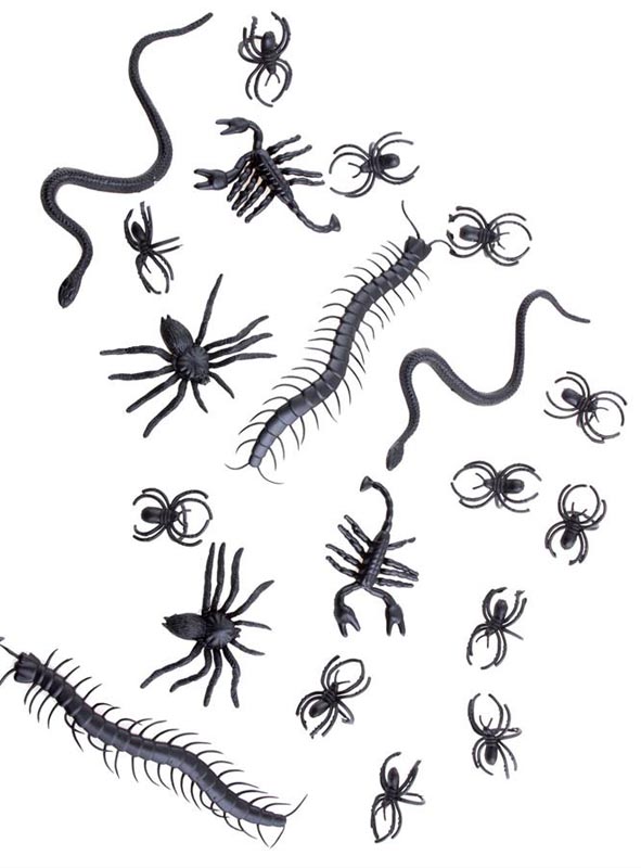 Product image 1 of the product “Halloween Creepy Ants Dekoration 20 Pcs ”