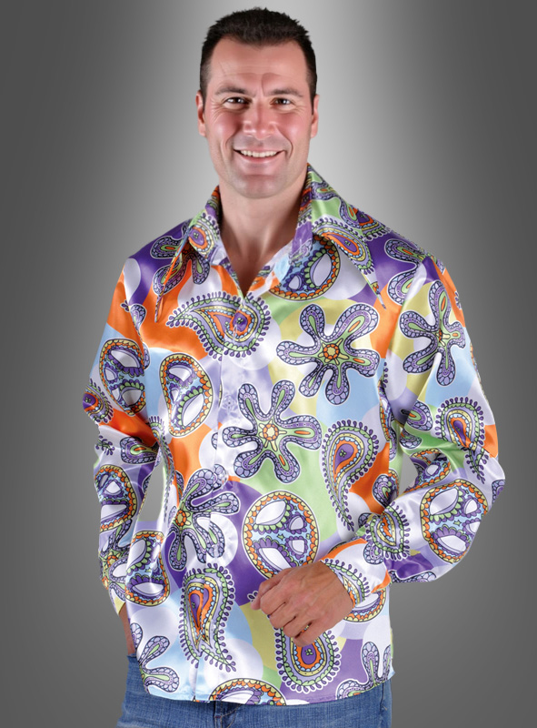 Artikelbild 1 des Artikels “Peace Hippie Hemd Herren Cool Purple “