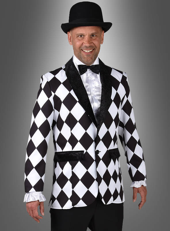 Artikelbild 1 des Artikels “Sakko mit Schachbrett Muster schwarz-weiß “