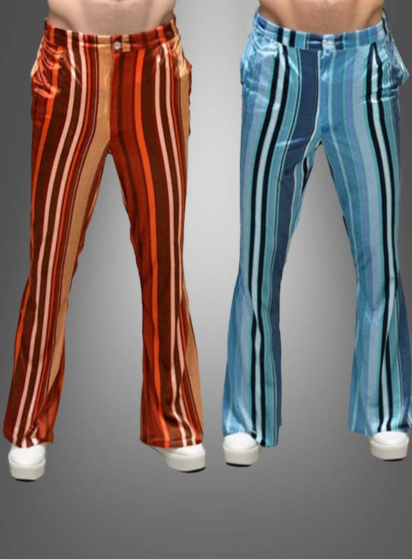 Artikelbild 1 des Artikels “Gestreifte Schlaghose Herren “