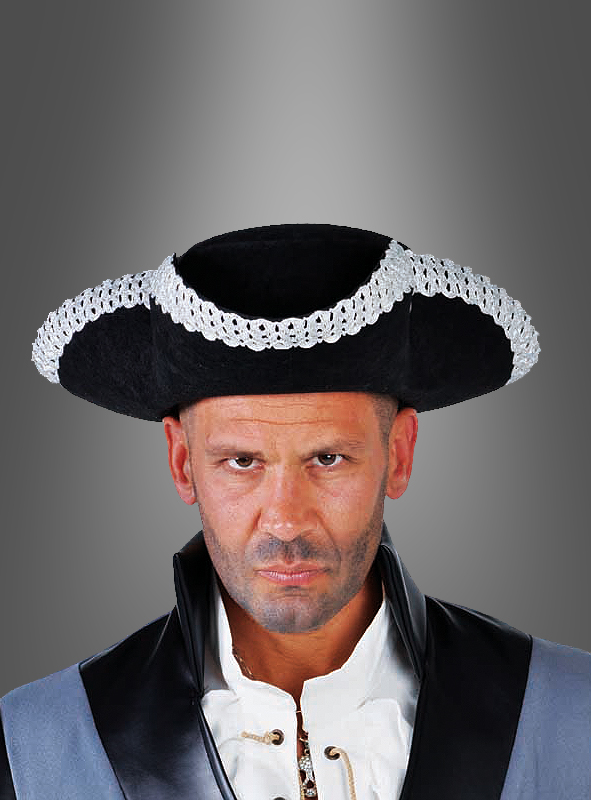 Product image 1 of the product “Tricorn with silverd border ”