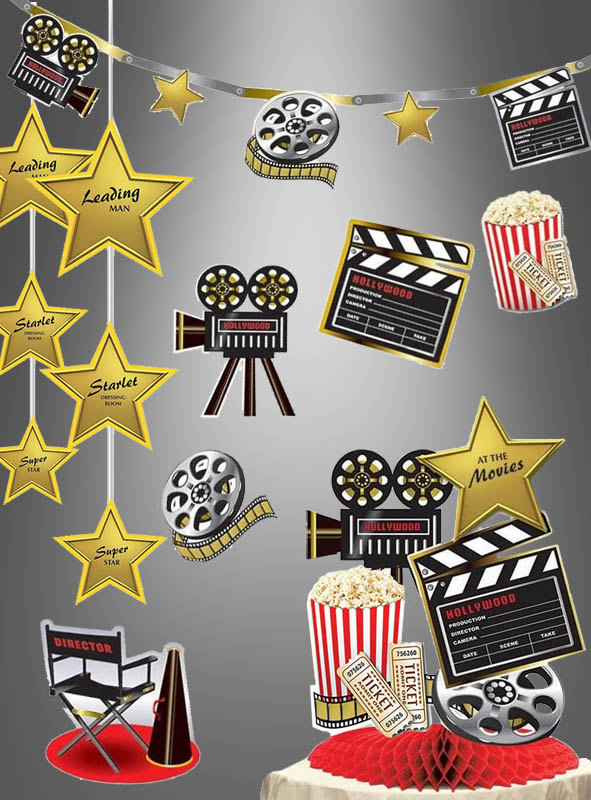 Artikelbild 1 des Artikels “Partyset Hollywood Movie Dekoration “