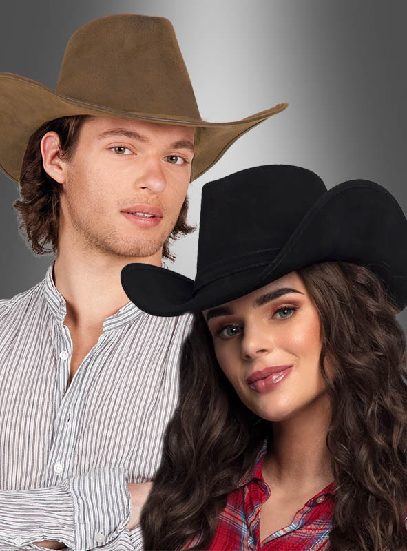 Artikelbild 1 des Artikels “Cowboyhut Wild Lederoptik Deluxe “