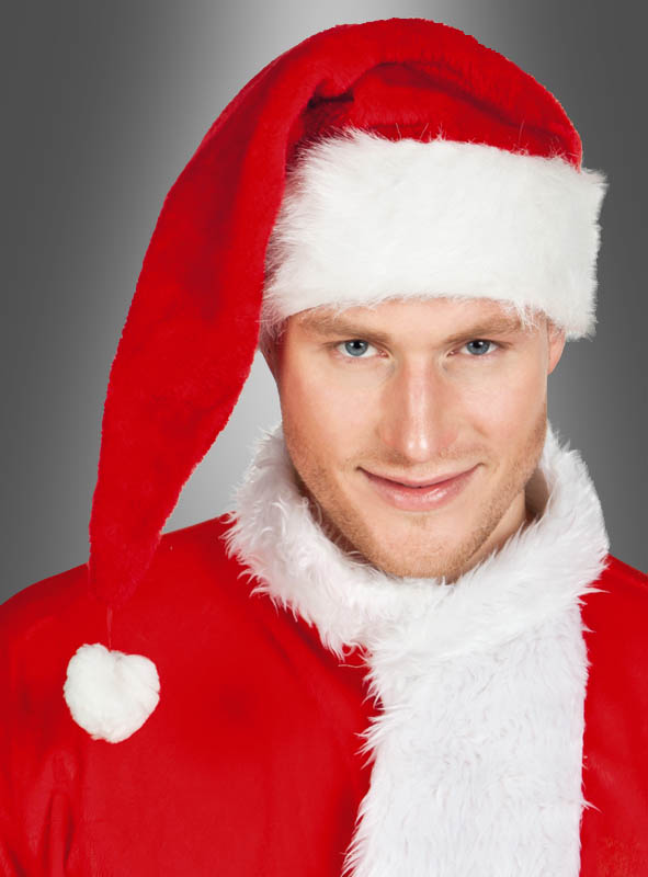 Artikelbild 1 des Artikels “Weihnachtsmann Mütze Plüsch deluxe “