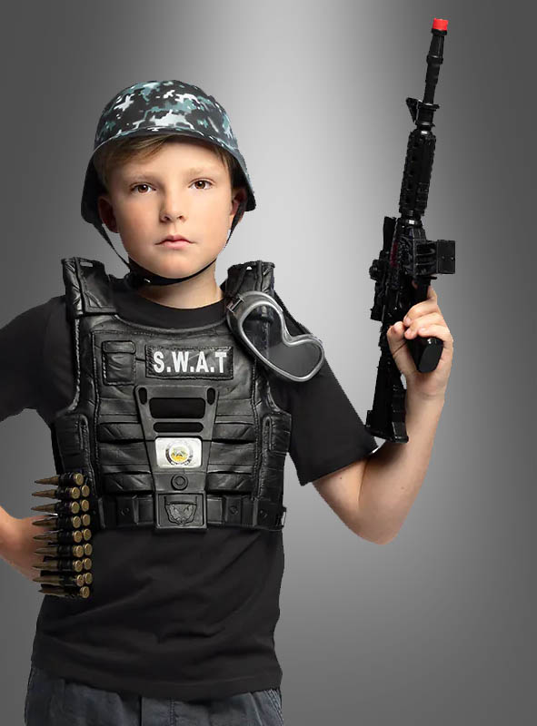 Product image 1 of the product “SWAT Costume Set for Kids ”
