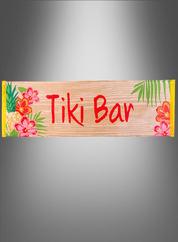 Product image 1 of the product “Party banner Tiki Bar 180x50 cm ”