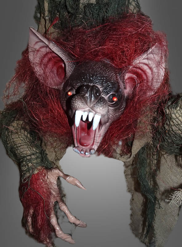 Product image 1 of the product “Light up and Sound Bat Decoration Halloween 80 cm ”