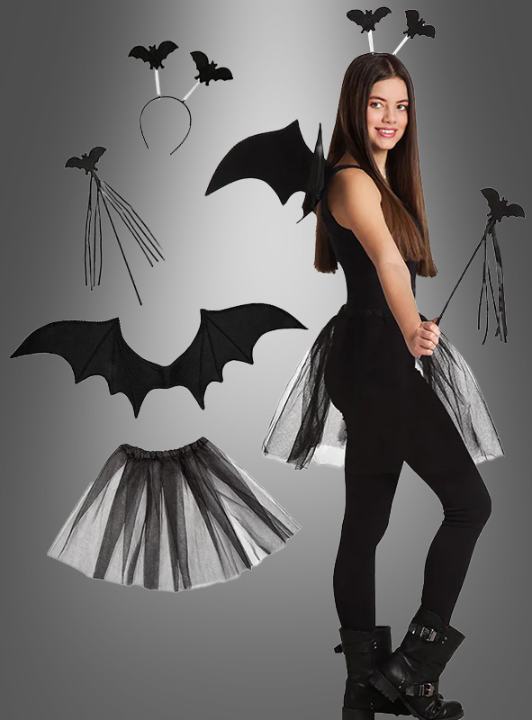 Artikelbild 1 des Artikels “Fledermaus Kostüm Set “
