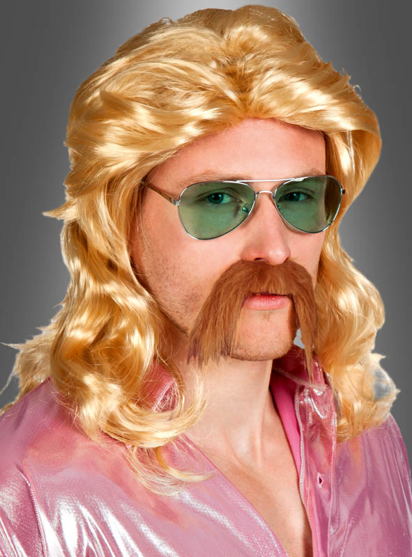 Product image 1 of the product “Barry Wig with Moustache ”