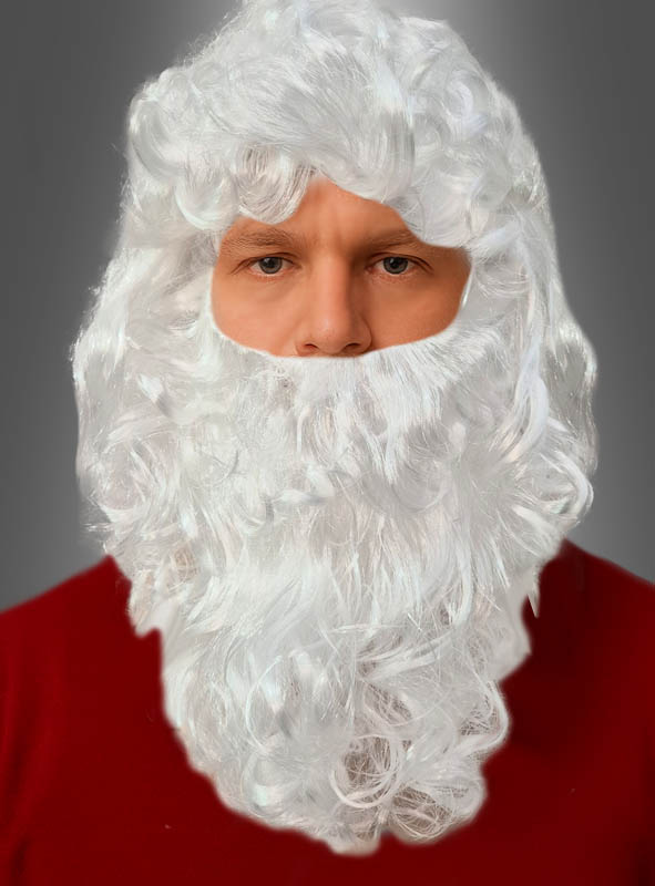 Product image 1 of the product “White Wig with Beard ”