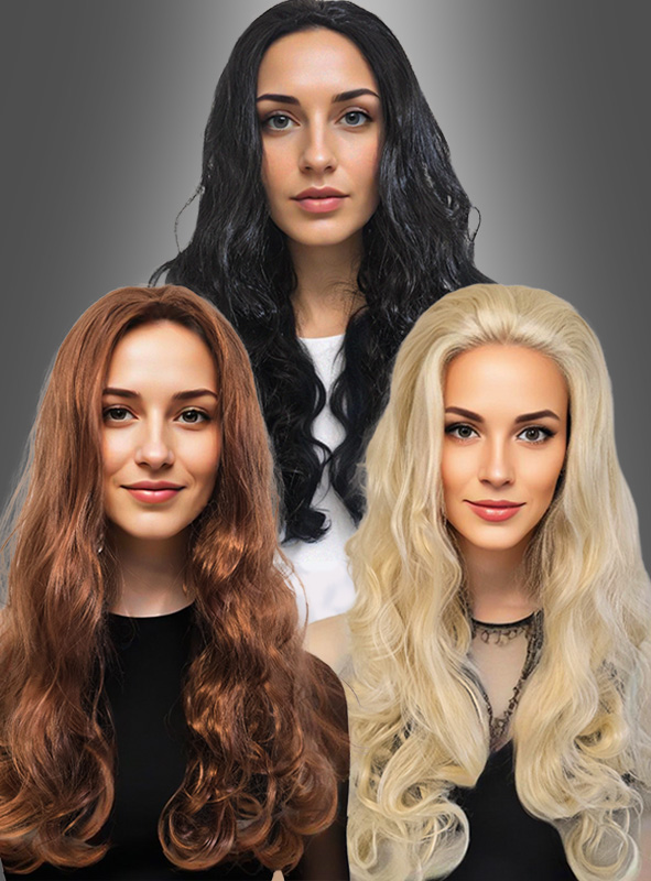 Artikelbild 1 des Artikels “Deluxe Lockenperücke Amelia verschiedene Farben “