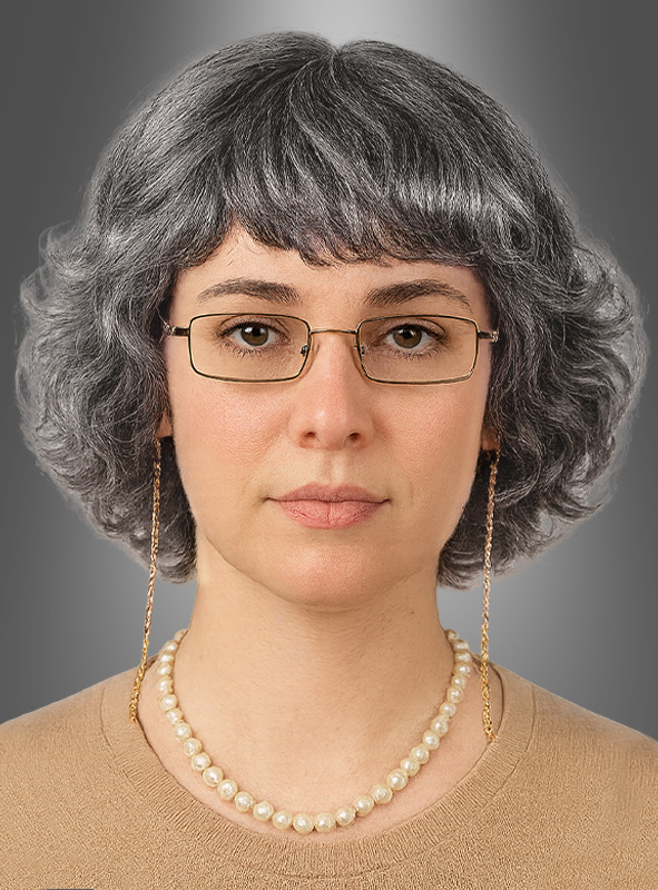 Artikelbild 1 des Artikels “4-teilges Oma Perücke Set “