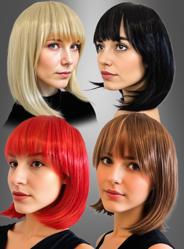 Product image 1 of the product “20s chin-lenght Bob Wig Lea ”