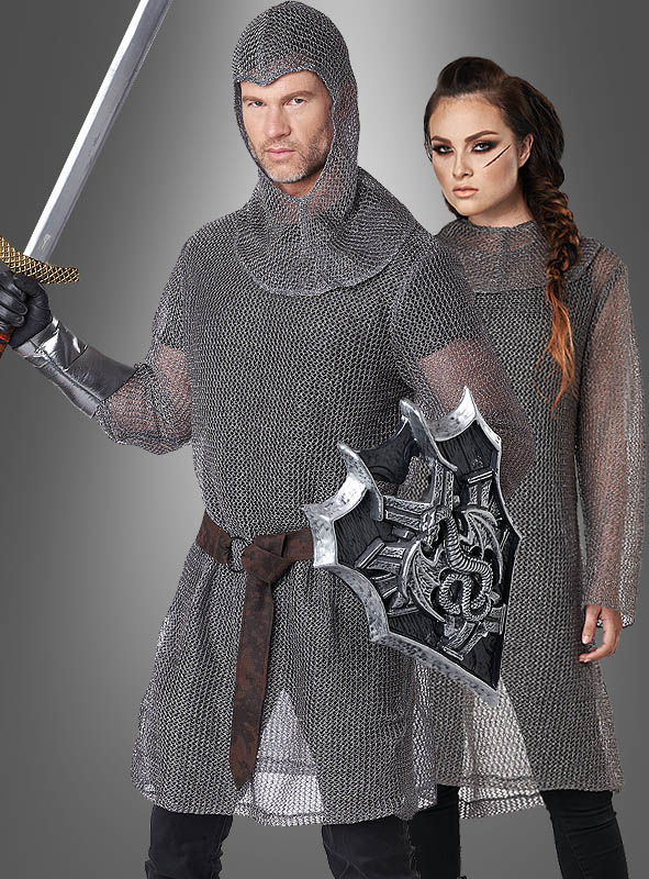 Product image 1 of the product “Chainmail Tunic and Cowl Unisex ”