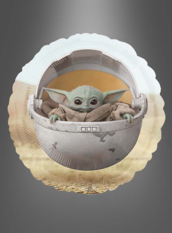 Artikelbild 1 des Artikels “Baby Yoda bedruckter Folienballon 30 cm “