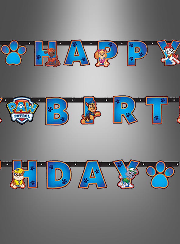Product image 1 of the product “Paw Patrol Birthday Banner 180 cm ”