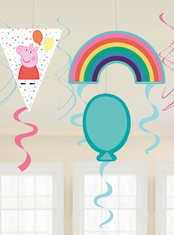 Artikelbild 1 des Artikels “Peppa Wutz Deko Spiralen Set 61 cm “