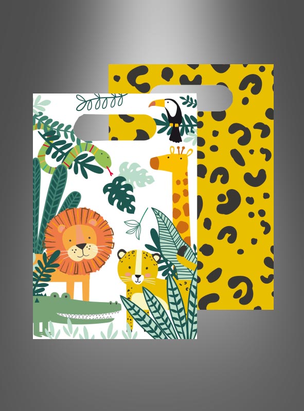 Product image 1 of the product “8 x Wild Animals Paper Bags ”