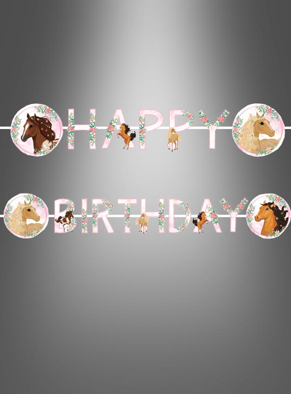 Product image 1 of the product “Horses Birthday Party Banner ”