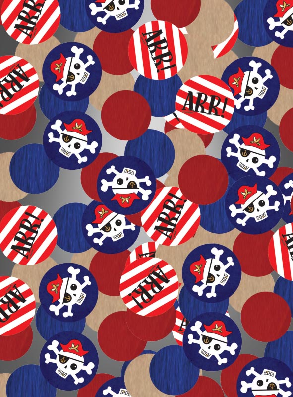 Product image 1 of the product “Confetti Pirates Party Decoration ”