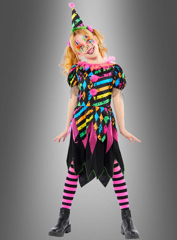 Artikelbild 1 des Artikels “Zirkus Clown Neon Kostüm Mädchen “