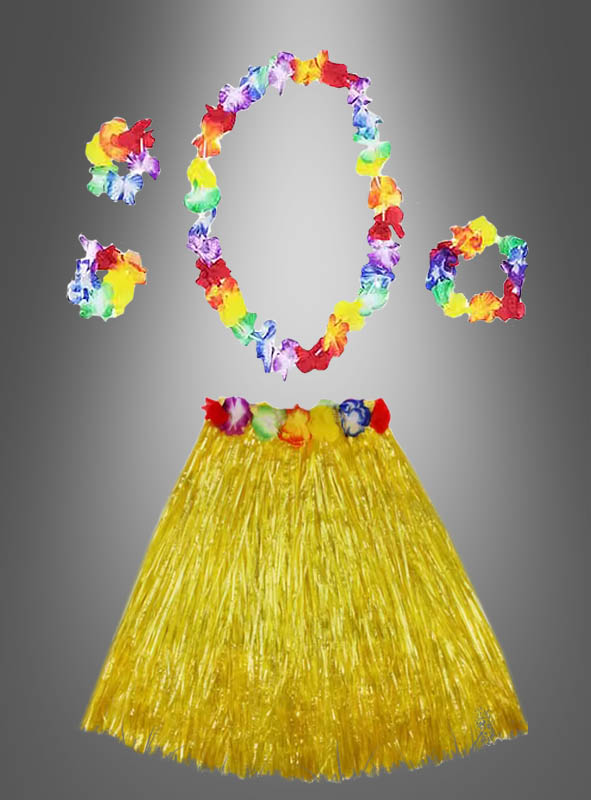 Artikelbild 2 des Artikels “5-teiliges Hawaii Set mit Rock & Accessoires “