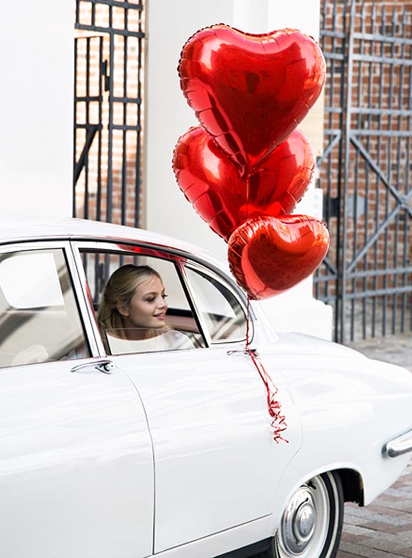 Product image 2 of the product “Heart foil balloon ”