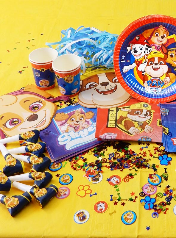 Artikelbild 2 des Artikels “Paw Patrol Chase Tischdeko Set 65 Teile “