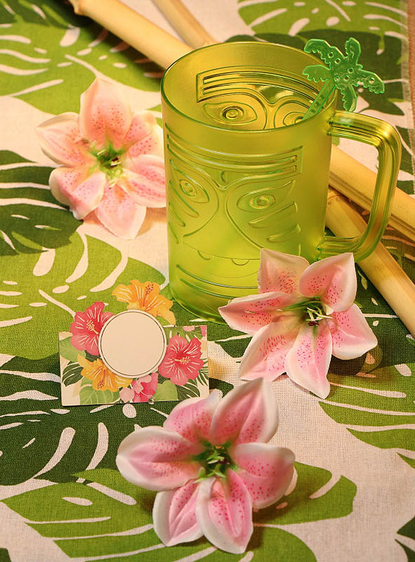 Artikelbild 2 des Artikels “Bedruckter Palmblätter Tischläufer 3 Meter “